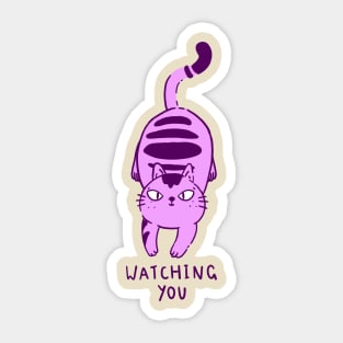 Watching you Sticker